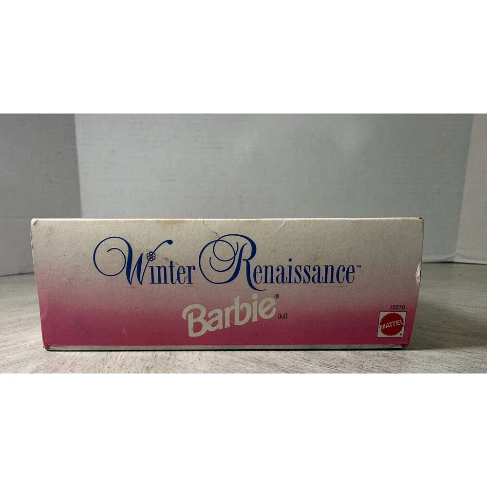 Winter Renaissance Barbie Doll Mattel 15570 Special Edition 1996 Blue White Rare